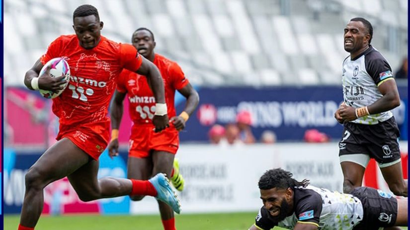 Shujaa throw away numerical advantage to suffer yet another heavy defeat to Fiji