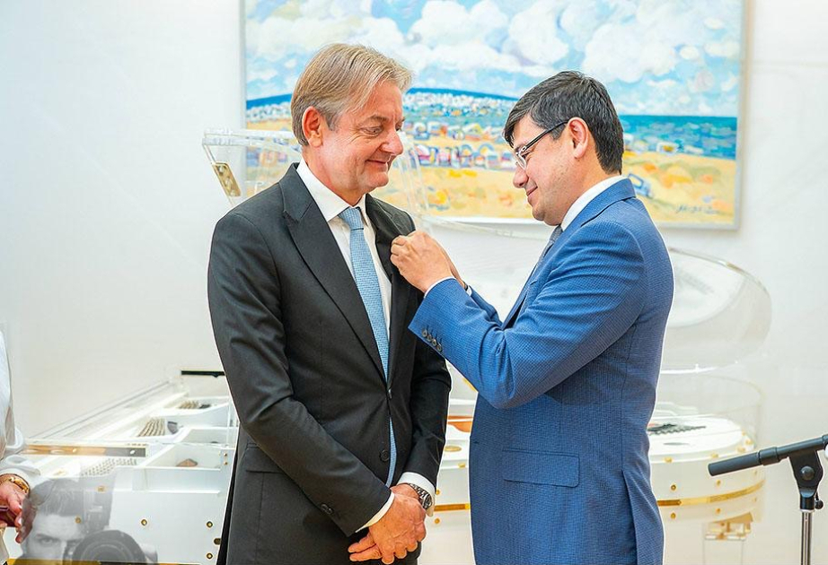 Austrian–Azerbaijani Chamber of Commerce President honored for strengthening bilateral ties and diaspora support