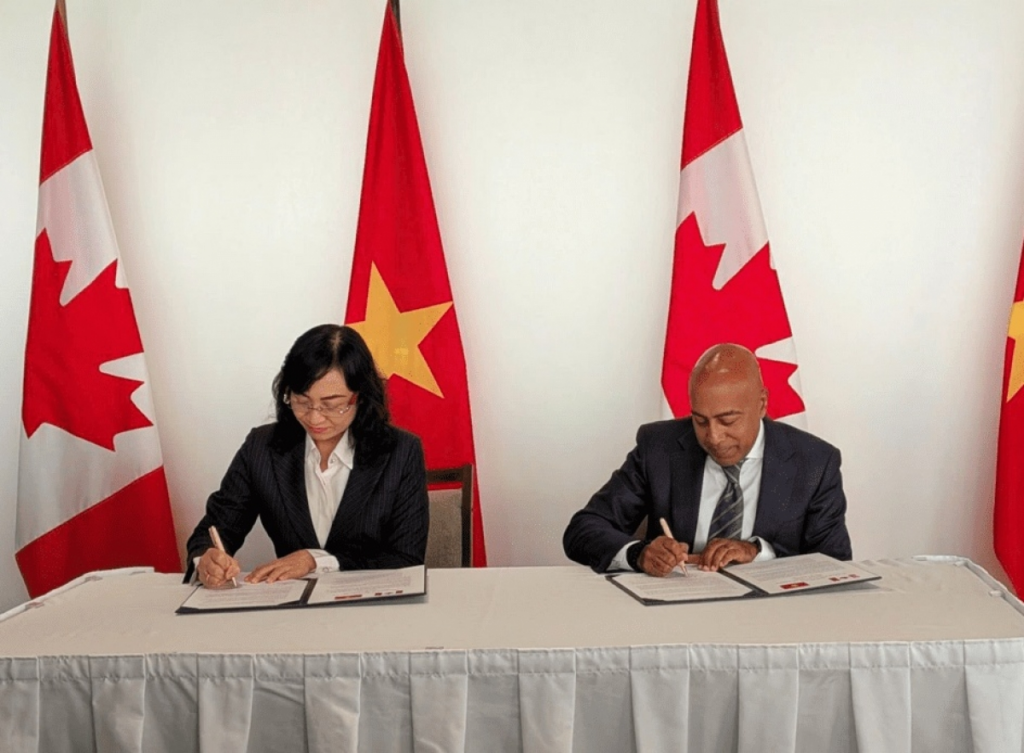 Vietnam and Canada sign initiative to support inclusive and sustainable trade Vietnam and Canada sign initiative to support inclusive and sustainable trade