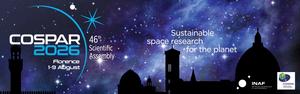 SAVE THE DATE: COSPAR 2026 – The World’s largest Space Science Assembly heads to Florence (1-9 August 2026) SAVE THE DATE: COSPAR 2026 – The World’s largest Space Science Assembly heads to Florence (1-9 August 2026)