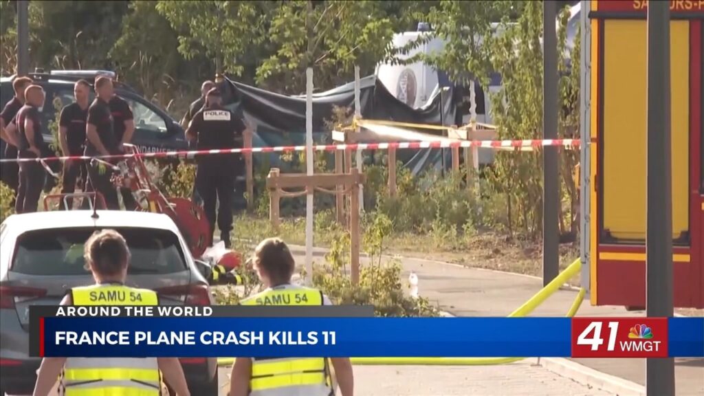 11 killed after skydiving plane crashes in northeastern France