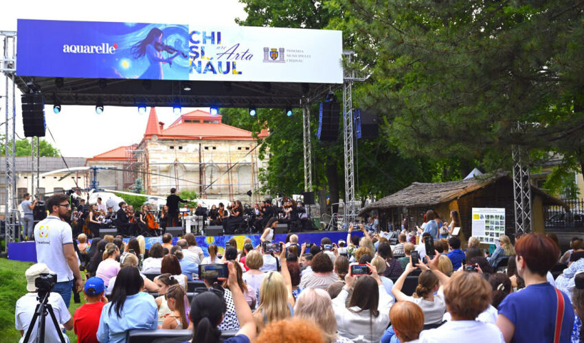 The capital organizes the holiday “There is art in Moldova” cultural festival