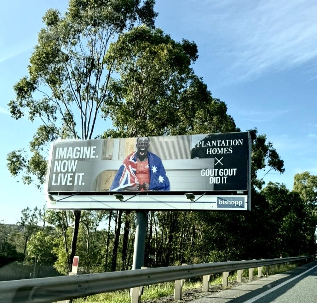 I'm just not sure that "Plantation" Homes thought this advertising campaign through carefully
