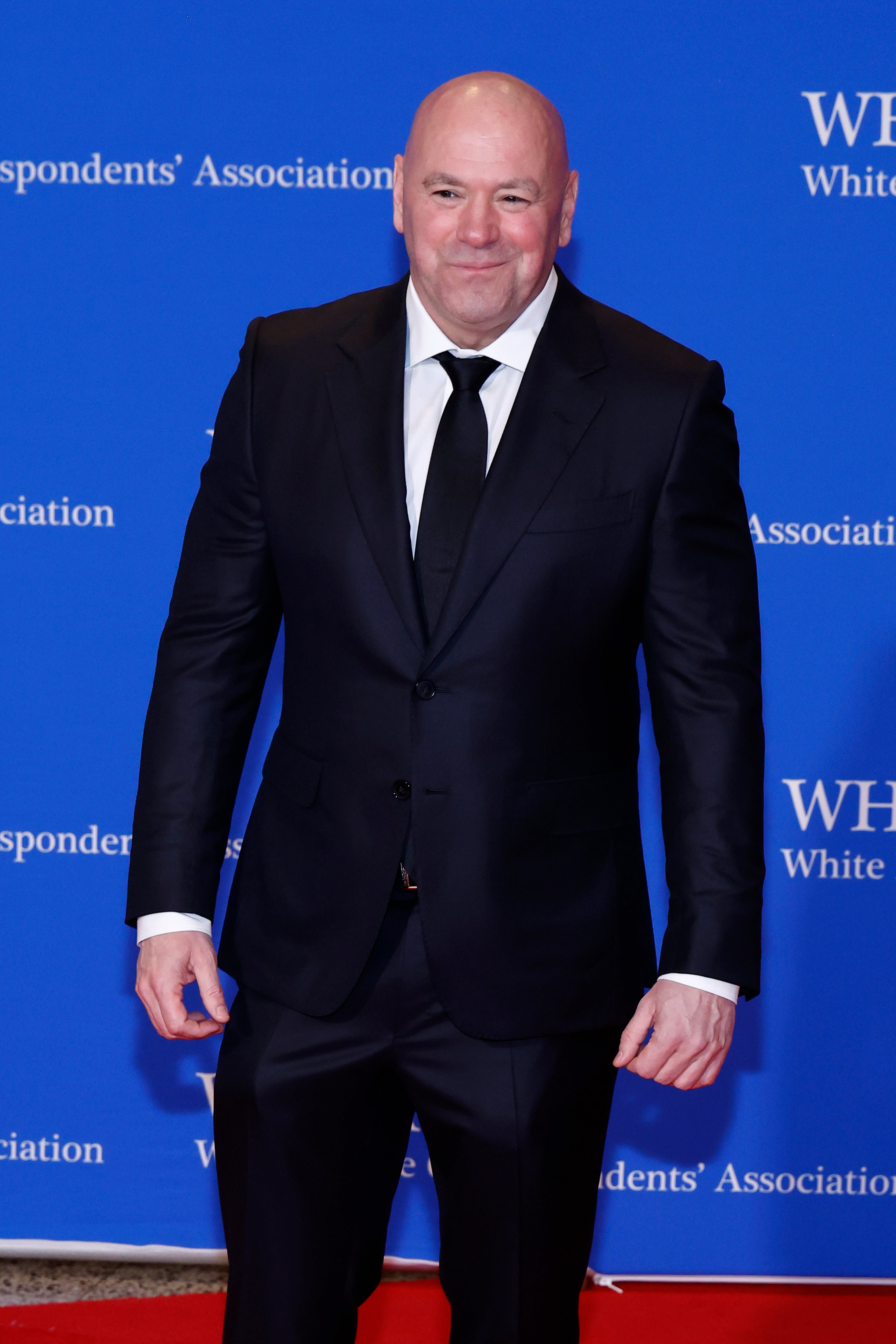 UFC president Dana White before the 2026 White House Correspondents’ Dinner