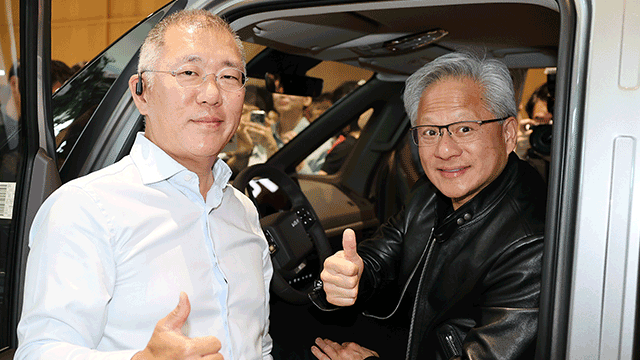 Nvidia CEO Visits Major Companies on 4th Day in S. Korea