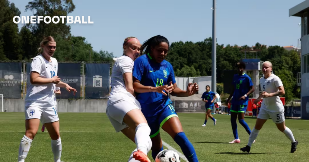 Brazil women's under-20s beaten 4-1 by Finland under-23s