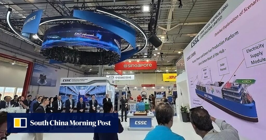 China proposes nuclear-powered floating island to reshape global shipping