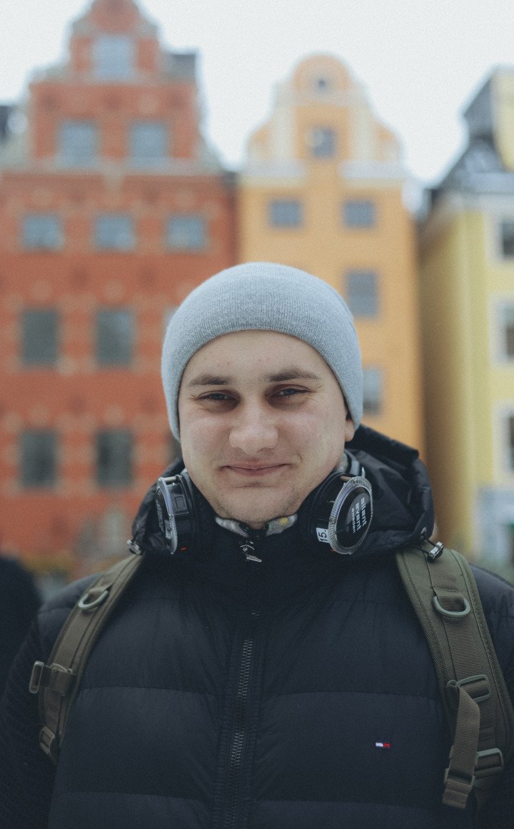 “If I suddenly got here straight from work, like someone picked me up by plane and brought me to Stockholm, I’d probably step out and have a panic attack,” Nazar jokes. (Photo: Repower Foundation) “If I suddenly got here straight from work, like someone picked me up by plane and brought me to Stockholm, I’d probably step out and have a panic attack,” Nazar jokes. (Photo: Repower Foundation)