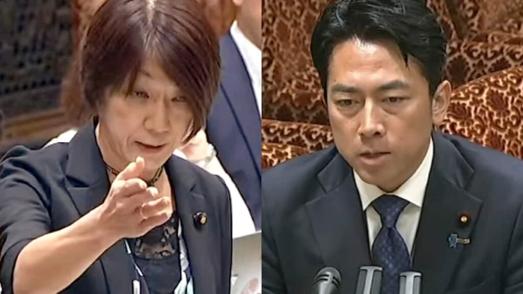 DPFP’s Koga: “I’ve taught many kids who went into Japan’s Self-Defense Forces. They’re suffering a lot. The ones who join the JSDF are from tough economic situations. Affluent kids don’t become Self-Defense Force members.” Defense Minister Koizumi has called her remark “lacking in consideration” DPFP's Koga: "I've taught many kids who went into Japan's Self-Defense Forces. They're suffering a lot. The ones who join the JSDF are from tough economic situations. Affluent kids don't become Self-Defense Force members." Defense Minister Koizumi has called her remark "lacking in consideration"