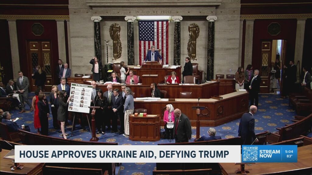House advances Ukraine aid and Russia sanctions bill
