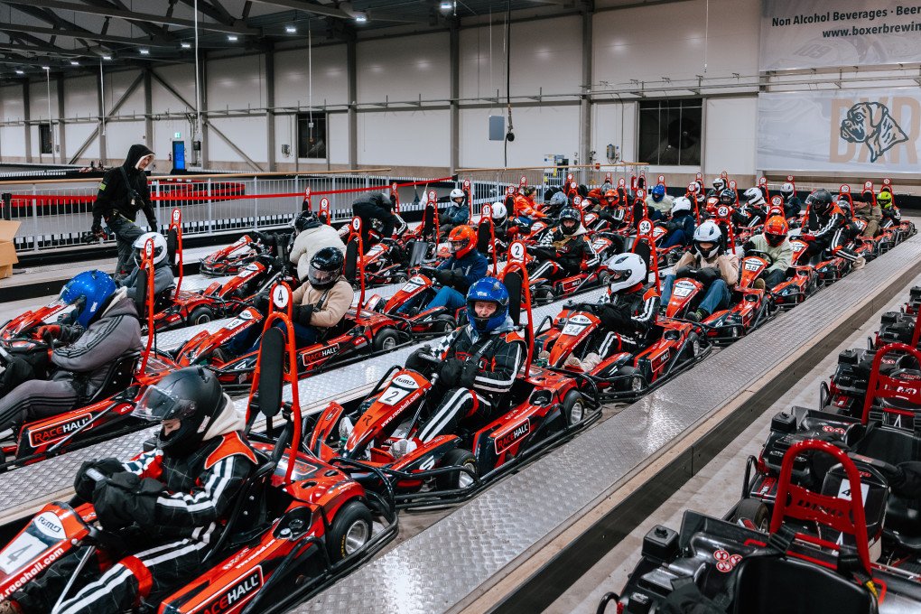 Each of 10 days has a plan: go-karting, ice skating, rides on CB90 boats. (Photo: Repower Foundation) Each of 10 days has a plan: go-karting, ice skating, rides on CB90 boats. (Photo: Repower Foundation)