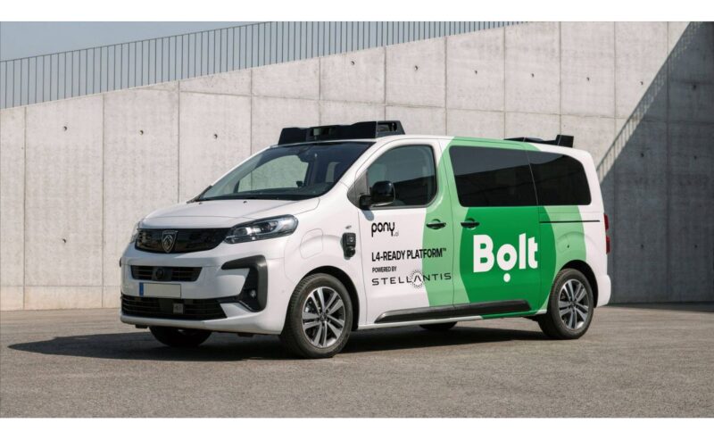 Bolt, Pony.ai and Stellantis to launch autonomous mobility testing program in Luxembourg
