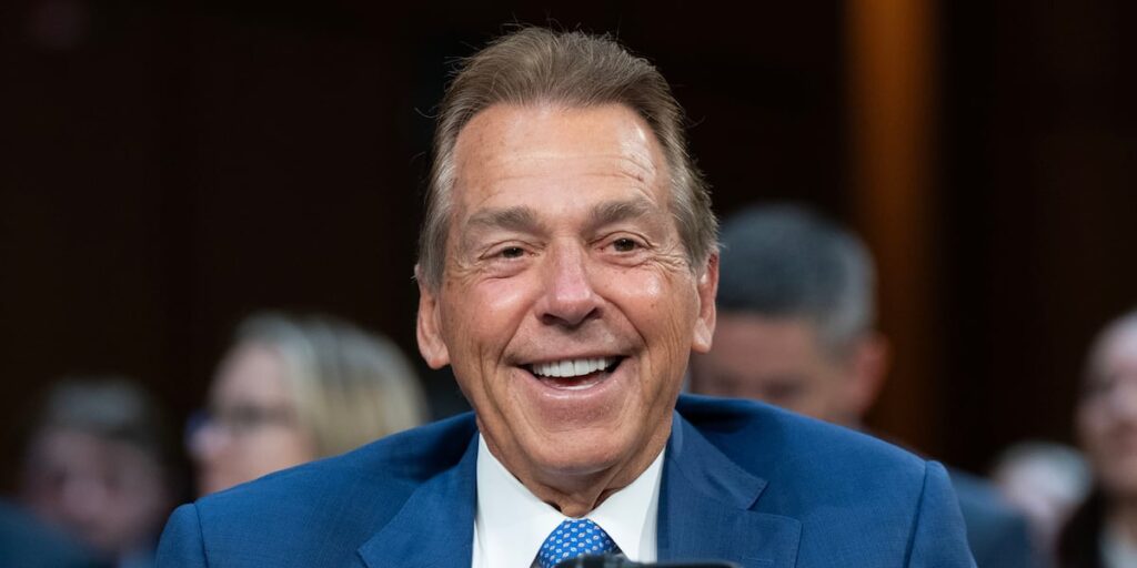 Nick Saban lends support to college sports bill as SEC, Big Ten push back