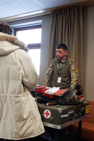 It is an opportunity to talk about experience and working conditions. (Photo: Repower Foundation) It is an opportunity to talk about experience and working conditions. (Photo: Repower Foundation)
