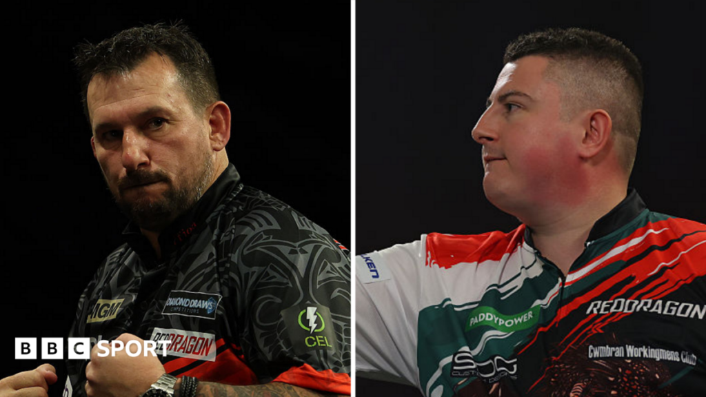 Jonny Clayton and Nicky Kenny for Wales