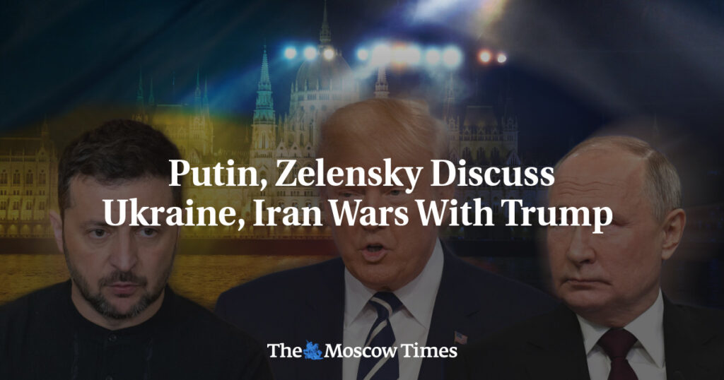 Putin, Zelensky Discuss Ukraine, Iran Wars With Trump Putin, Zelensky Discuss Ukraine, Iran Wars With Trump