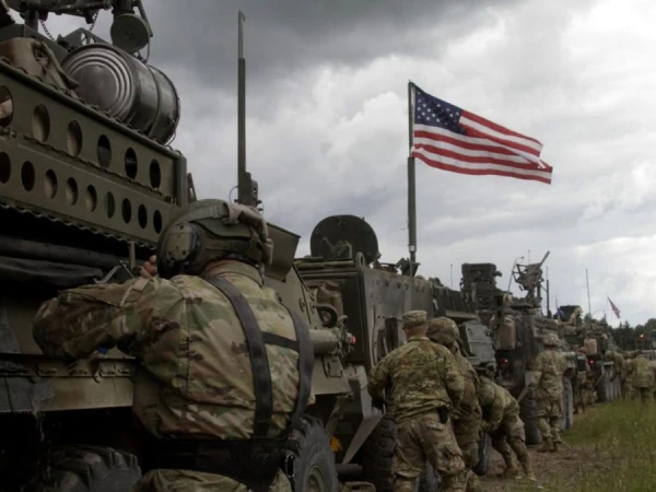 There is no panic or concern over the rotation of U.S. troops