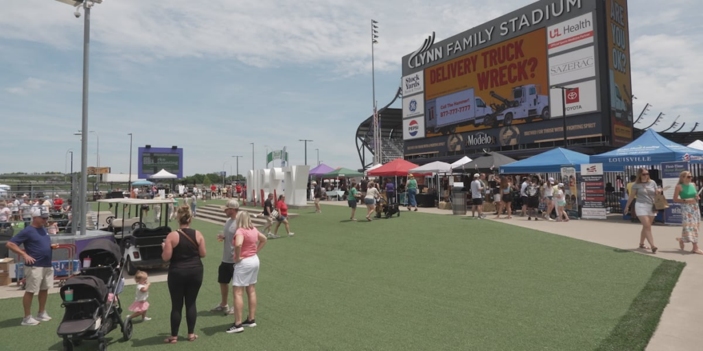 Buy Local Fair puts spotlight on Louisville businesses at Lynn Family Stadium