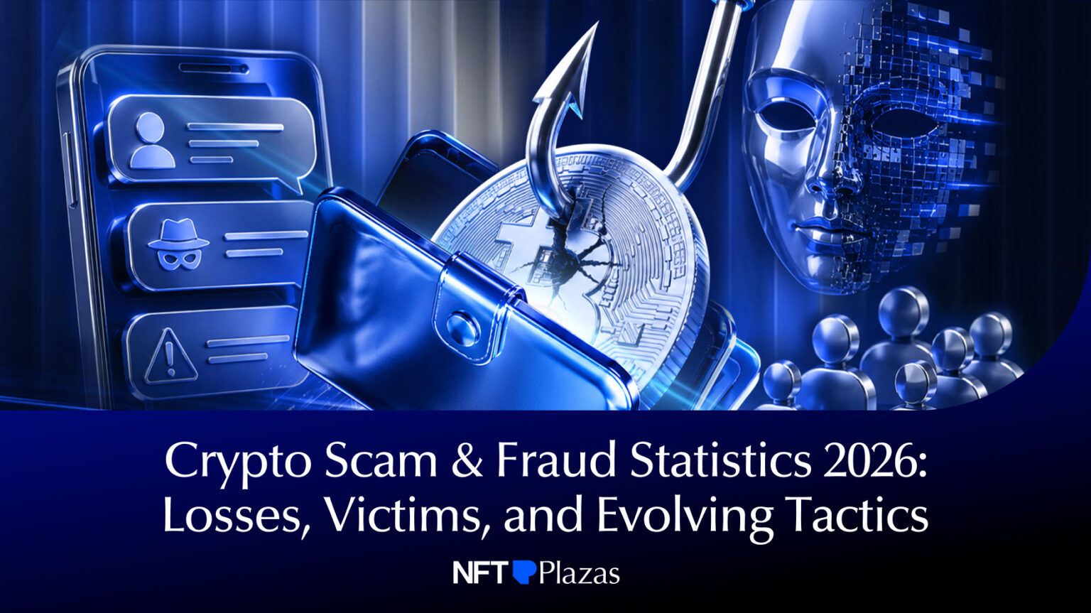 Crypto Scam & Fraud Statistics 2026: Losses, Victims, and Evolving Tactics logo