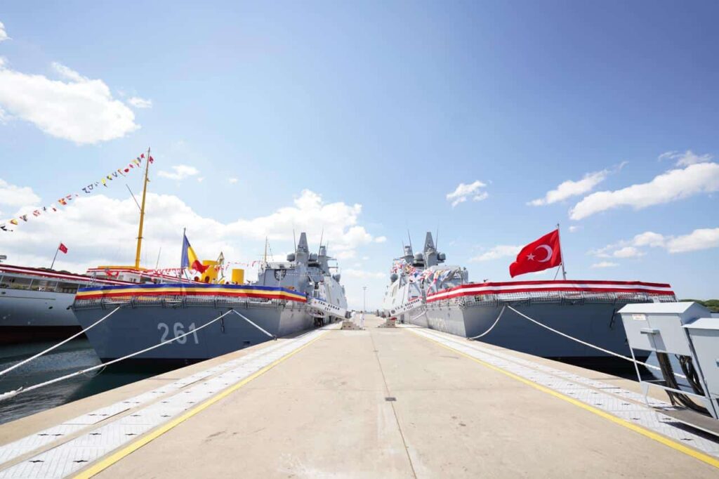 ASFAT Delivers TCG Koçhisar to the Turkish Navy and CAm. Roman to Romania in Landmark Double Ceremony