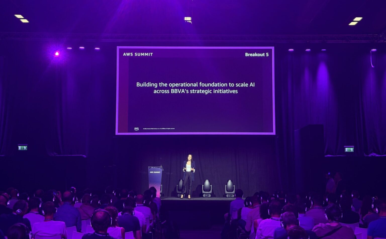 BBVA develops a new technology architecture with AWS to accelerate its AI solutions