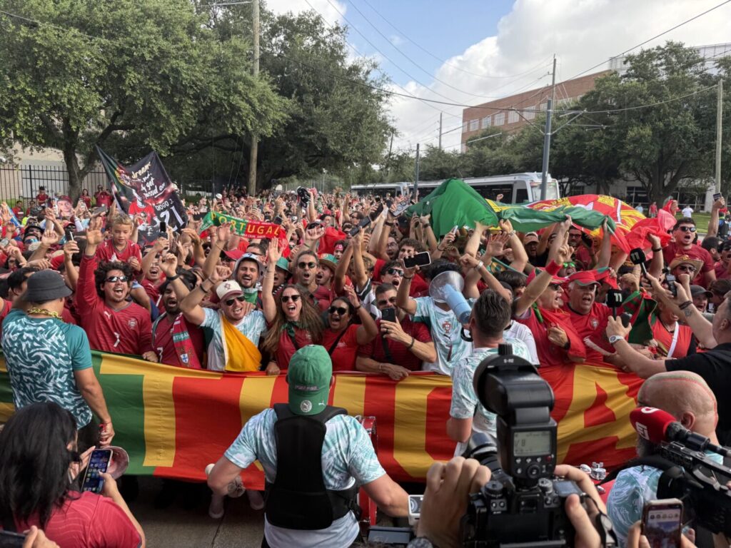 Thousands of Portugal, Uzbekistan fans march ahead of World Cup match in Houston, days after Dutch fan walk – Houston Public Media Michael Adkison