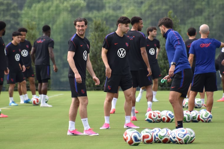 USMNT excited to face Germany’s stars in World Cup send-off match U.S. men's soccer team defender Joe Scally (left) plays his club ball at Borussia Mönchengladbach in Germany's Bundesliga.