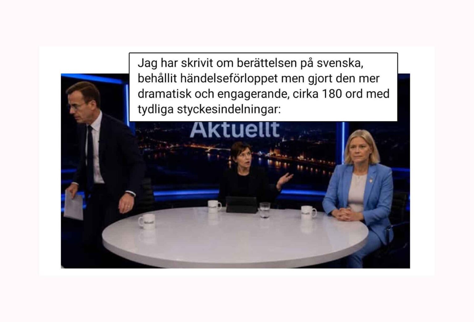 They fill Facebook with fake stories from the election campaign - Källkritikbyrån