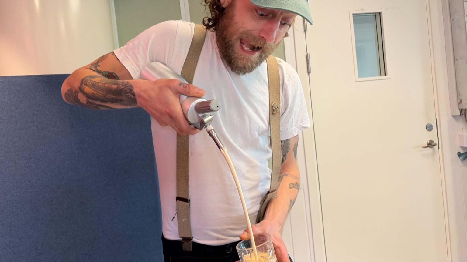 Barista Markus on coffee soda: "Like an alcohol-free beer"