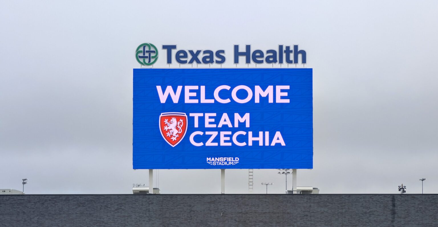 Czech national team begins its World Cup preparation at Mansfield Stadium