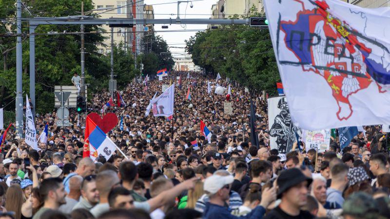 Serbian President Vucic says he will resign within weeks amid student-led protests