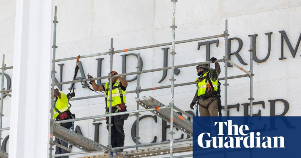 Judge rejects last-minute bid to pause removal of Trump’s name from Kennedy Center