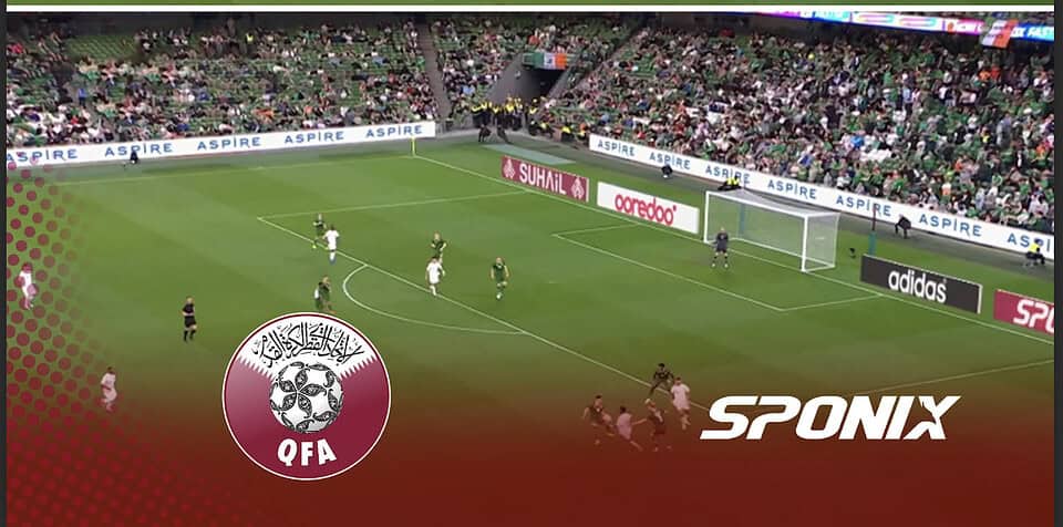 Qatar Football Association Deploys Virtual Advertising Technology for First Time with Sponix – Sports Video Group