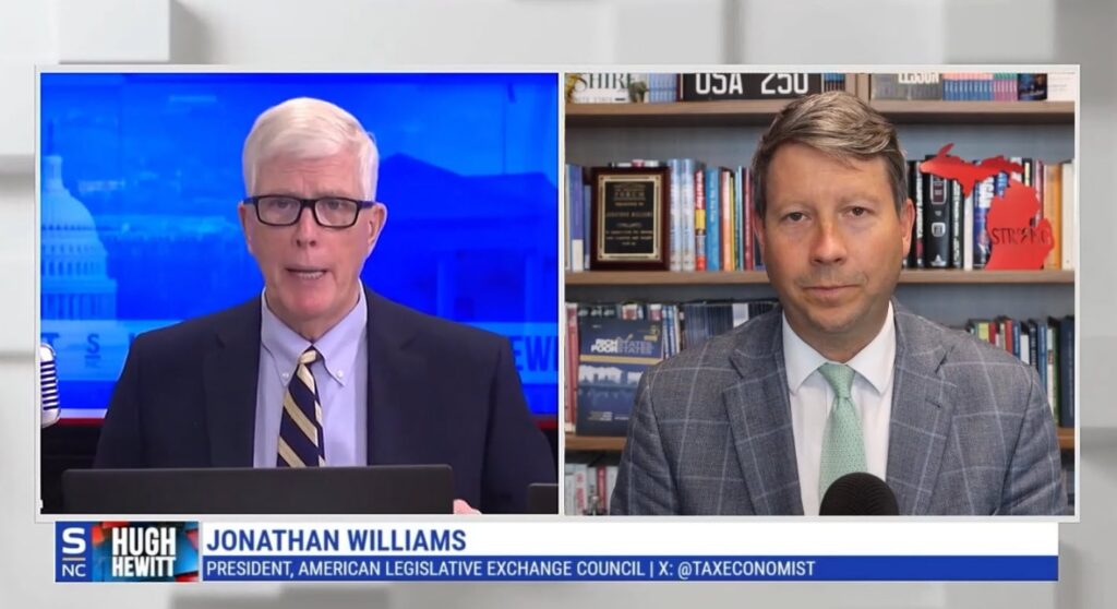 Strong Jobs Report, Texas Business Boom, and California Election Delays: Jonathan Williams on The Hugh Hewitt Show – American Legislative Exchange Council Strong Jobs Report, Texas Business Boom, and California Election Delays: Jonathan Williams on The Hugh Hewitt Show - American Legislative Exchange Council