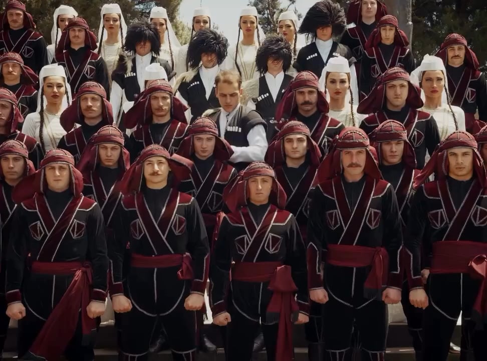 Apkhazeti Performs Traditional Georgian Dances at Chronicle of Georgia – Choreography by James Mitchel Fenwick, Music: Future - Mask Off