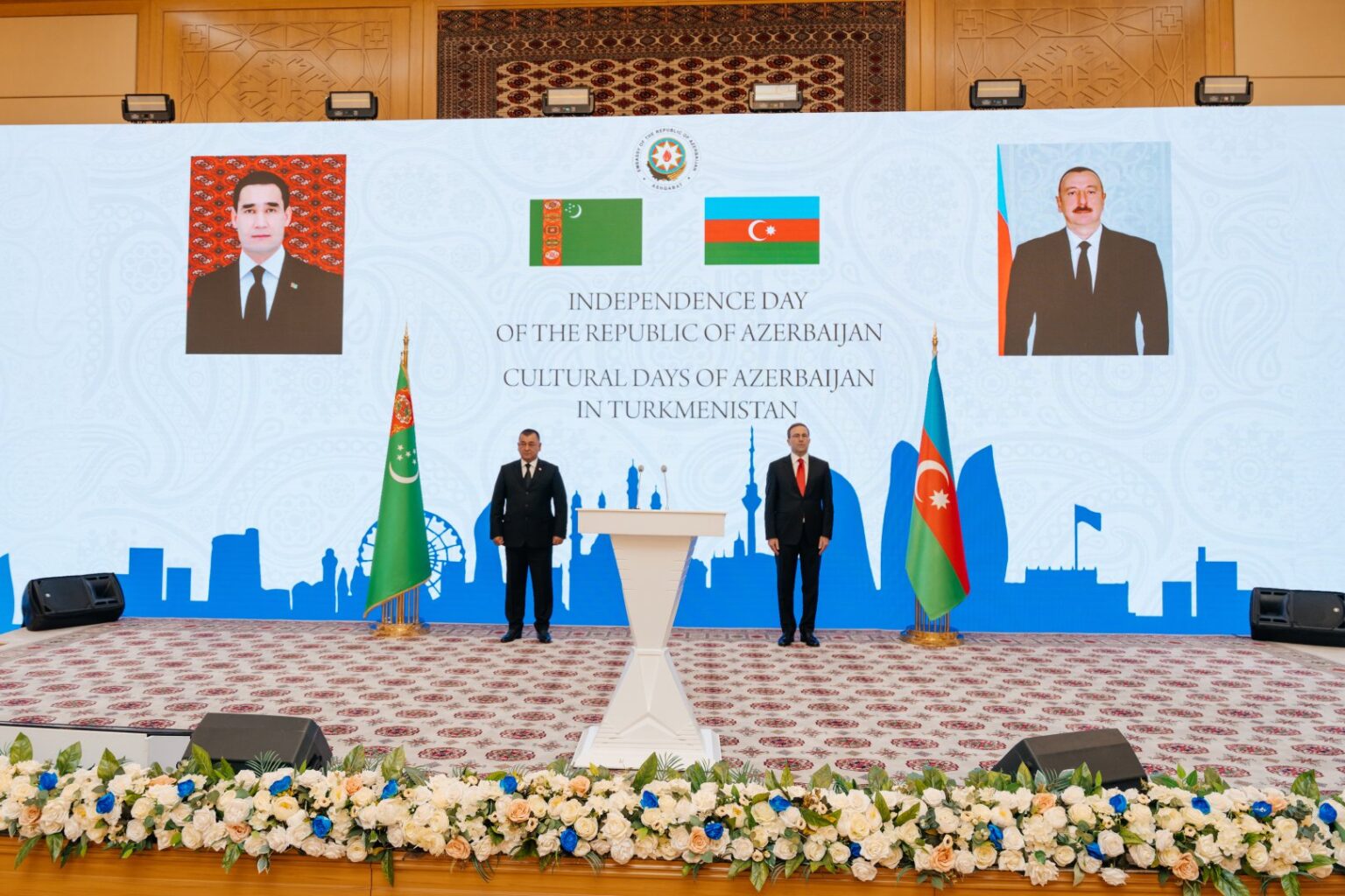 Turkmenistan celebrates Azerbaijani Independence Day and Culture Days (PHOTO) Turkmenistan celebrates Azerbaijani Independence Day and Culture Days (PHOTO)