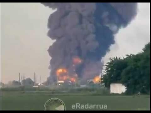 Ammo Depot Destroyed at St. Petersburg: BIG Ammo Cookoffs!