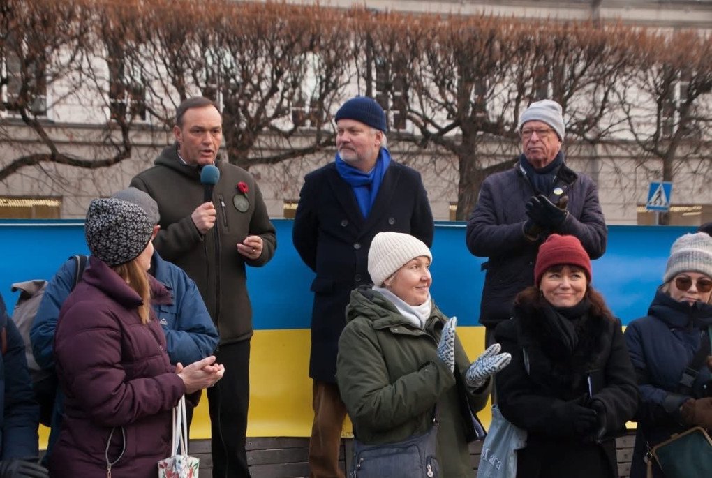 Since the start of Russia’s full-scale invasion, three separate pro-Ukraine demonstrations have been held weekly in Stockholm. (Photo: Facebook/ Svitlana Zalishchuk) Since the start of Russia’s full-scale invasion, three separate pro-Ukraine demonstrations have been held weekly in Stockholm. (Photo: Facebook/ Svitlana Zalishchuk)
