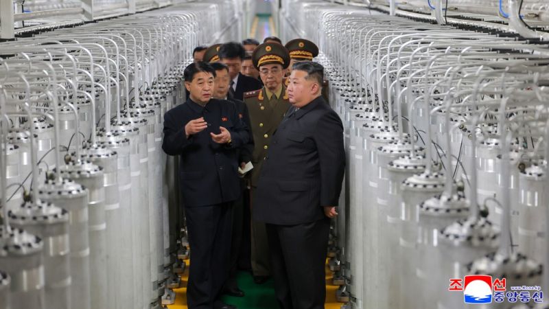 Kim Jong Un inspects new nuclear plant, plans ‘exponential’ ramp up weapons production