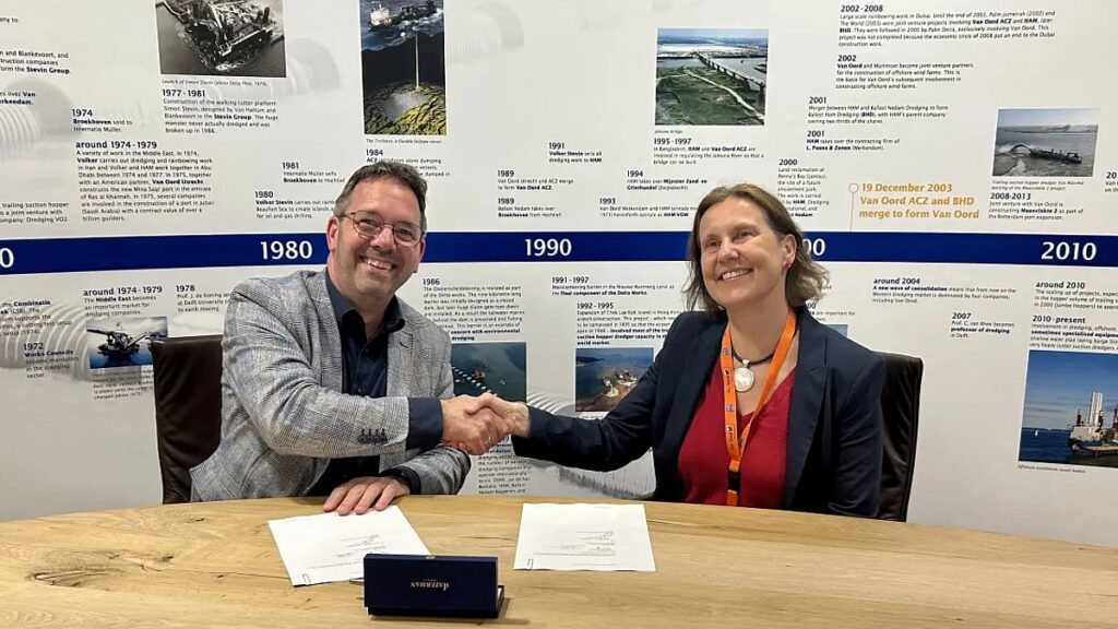 Van Oord to build dam, tidal area along Scheur River in Netherlands