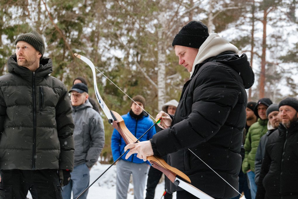 One of the first activities offered to participants is archery. (Photo: Repower Foundation) One of the first activities offered to participants is archery. (Photo: Repower Foundation)