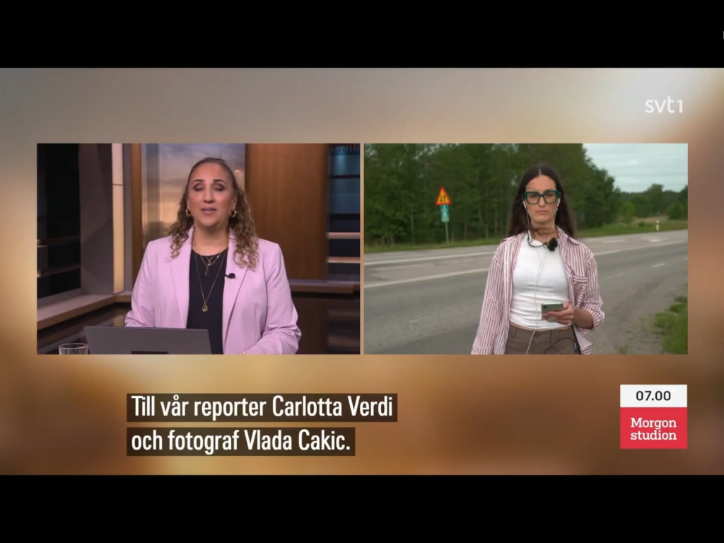 After the success of "News in easy Swedish", SVT starts with news in difficult Swedish.
