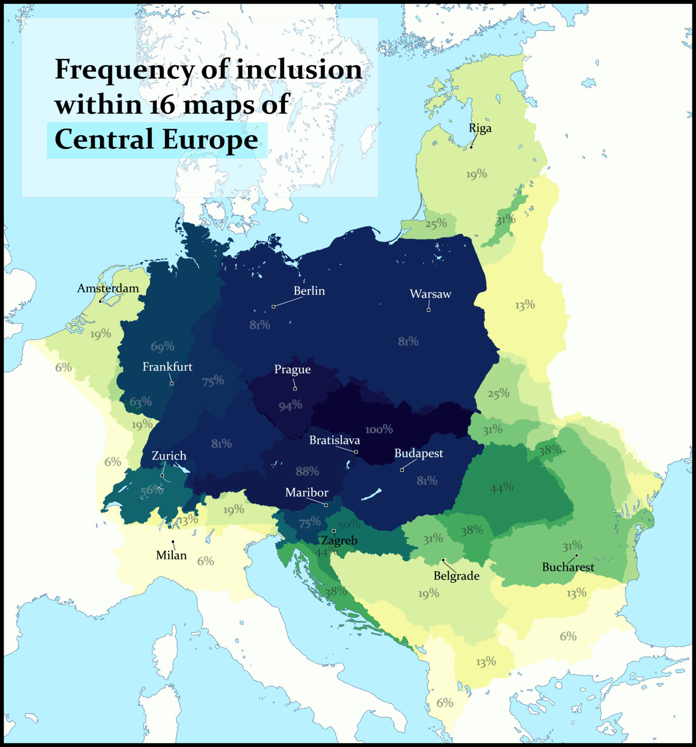 Where does Central Europe begin and end? Where does Central Europe begin and end?
