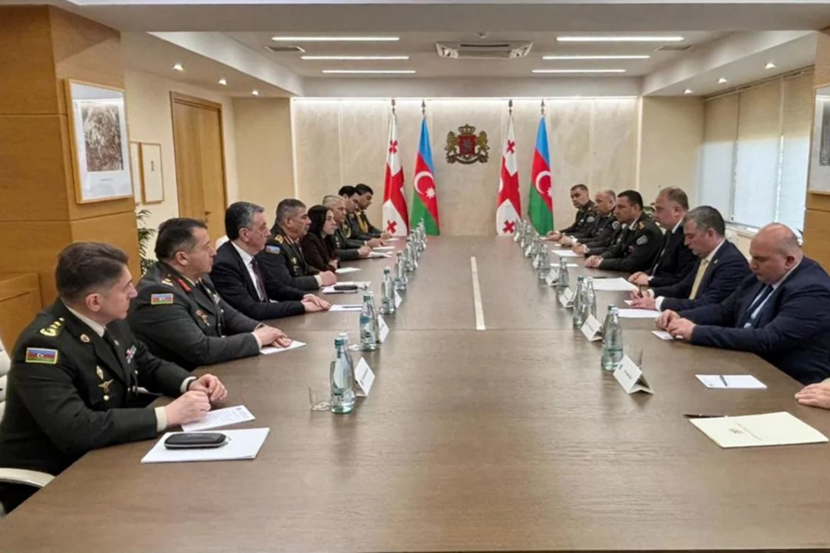 The meeting of the defense ministers of Azerbaijan and Georgia took place
