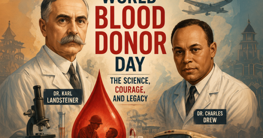 World Blood Donor Day: The Science, Courage, and Legacy World Blood Donor Day: The Science, Courage, and Legacy
