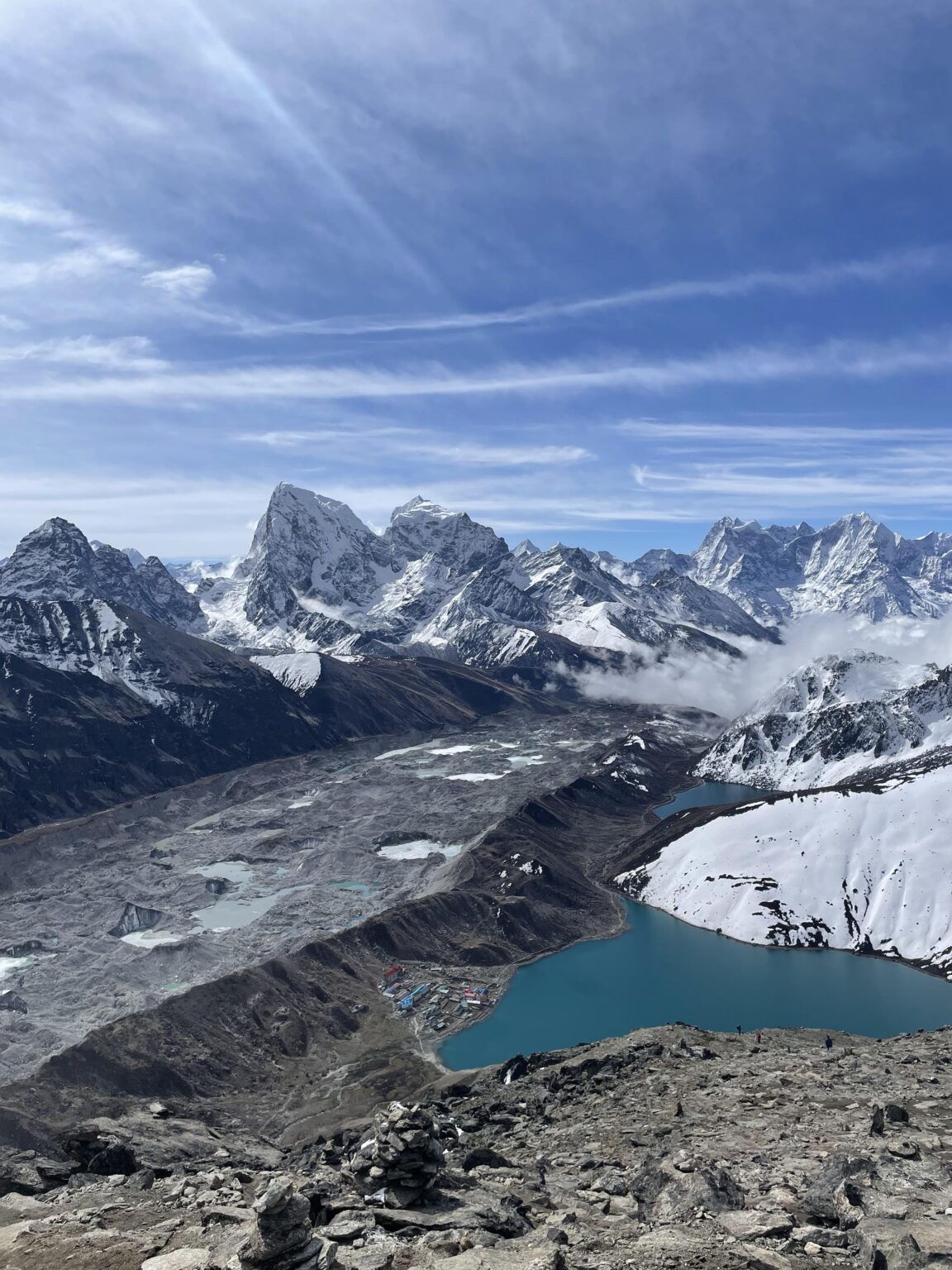 Beatiful gokyo lake from gokyo ri