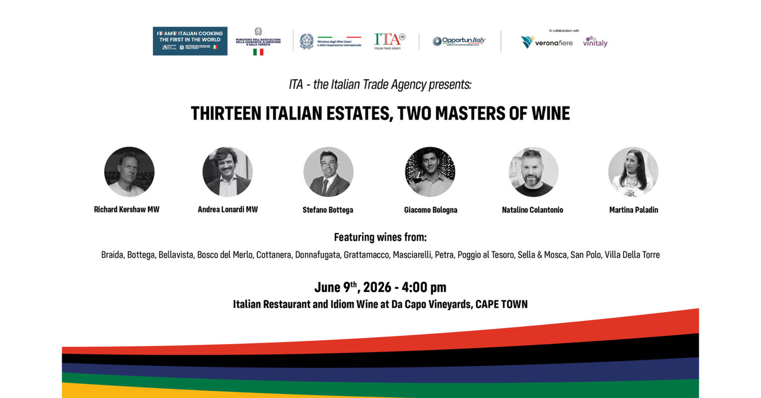 Vinitaly debuts in Cape Town to strengthen Italian wine presence in Africa Vinitaly debuts in Cape Town to strengthen Italian wine presence in Africa