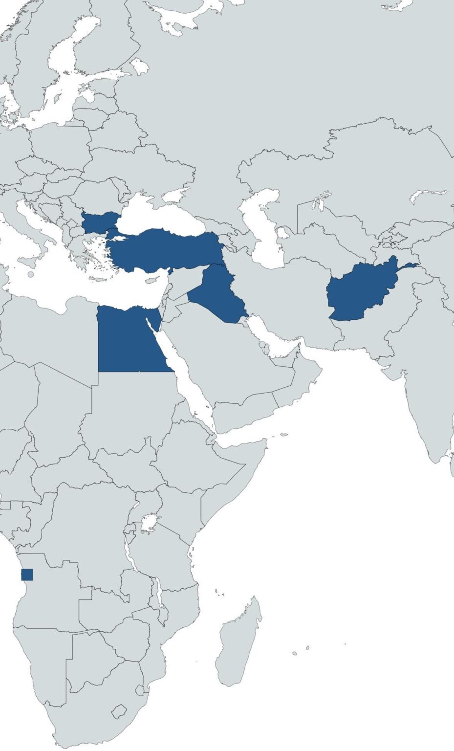 Countries that currently have inhabited cities/towns that are named after Alexander the Great