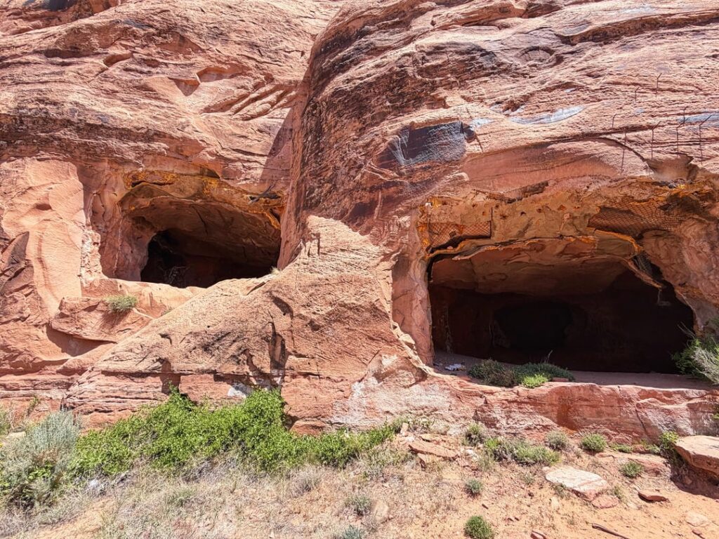 Moab movie cave. No idea what movie though