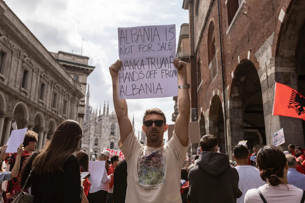 Jared Kushner-backed luxury resort stokes days of protests in Albania CBS News